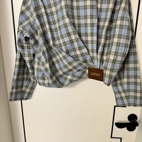 Loewe Draped jacket in wool blend - Picture 10 of 14